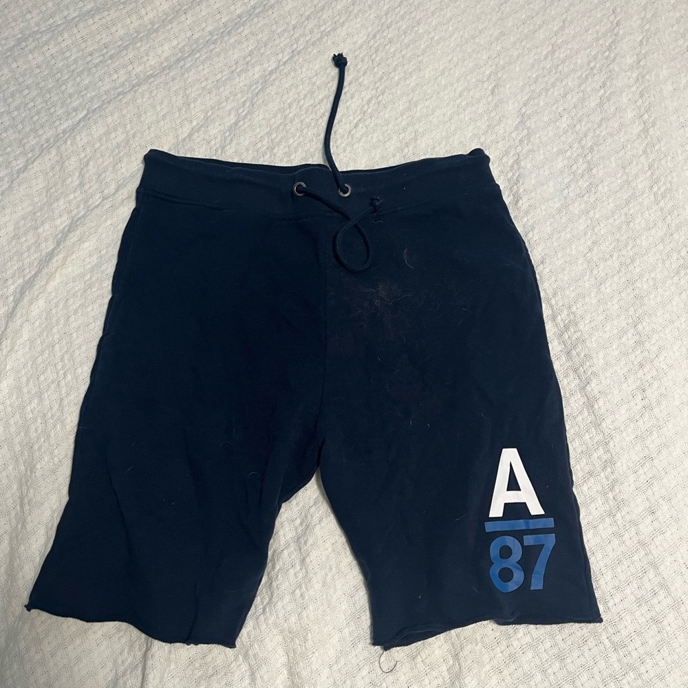 Aeropostale Dark Blue Athletic Shorts